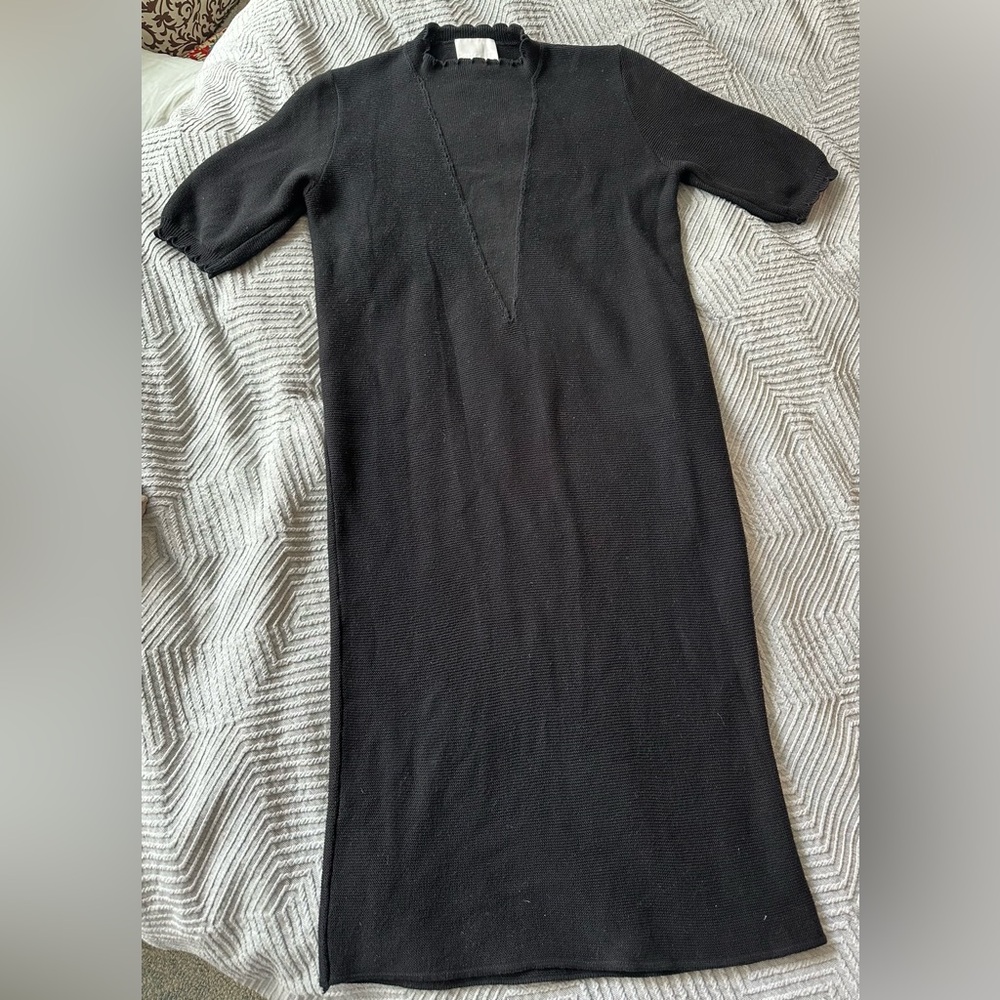 Molli black 100% pure cotton dress, rare MEDIUM size